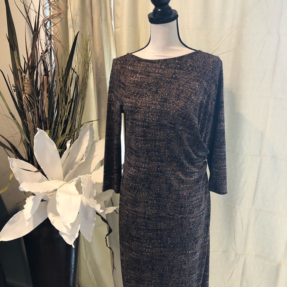 Talbots faux wrap dress